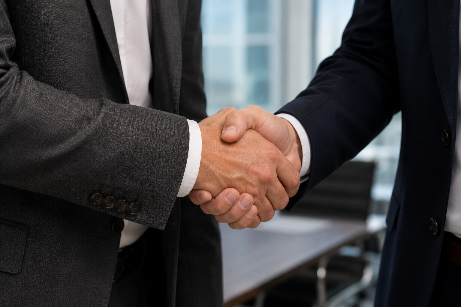 Apretón de manos · Délano Corredores de Seguros